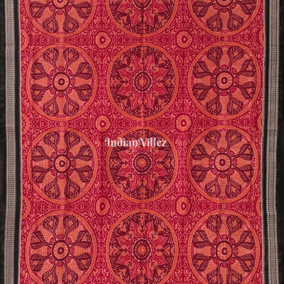 Exclusive Chakra Design Sambalpuri Cotton Saree