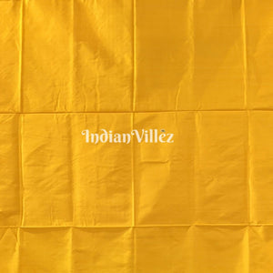 Red Yellow Sambalpuri Bomkai Silk Saree