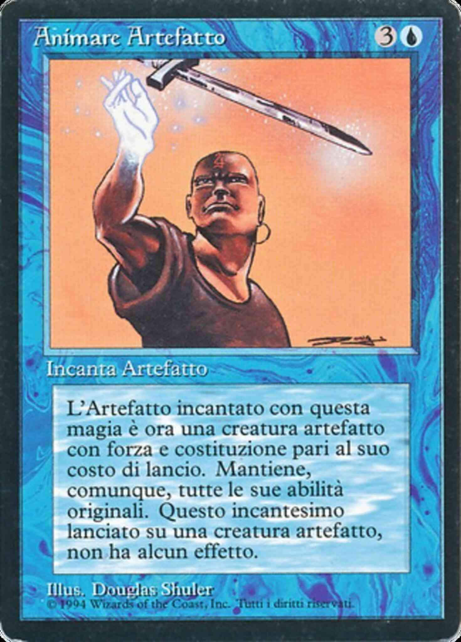 Animate Artifact - Italian [48] [Foreign Black Border: Italian] [Non-Foil]