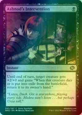 Ashnod's Intervention [85] [The Brothers' War] [Foil]