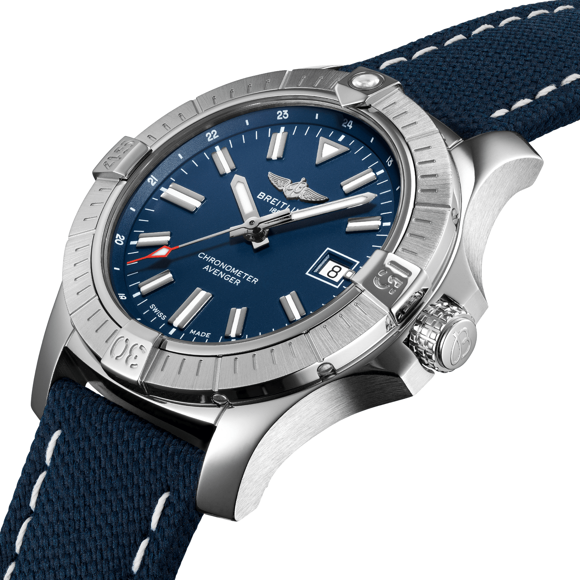 Breitling Avenger Blue Dial Men 43mm