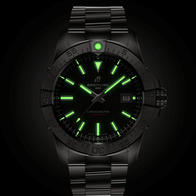 Breitling Avenger Automatic Black Dial Men 42mm