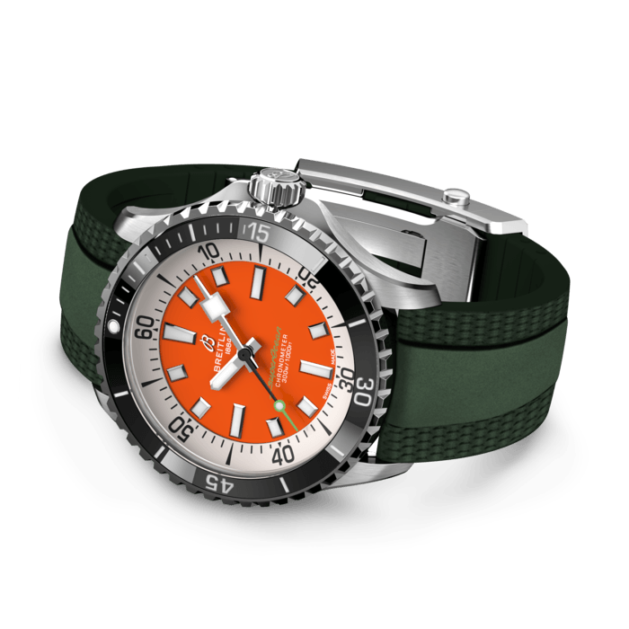 Breitling Superocean Kelly Slater Orange Dial Men 42mm