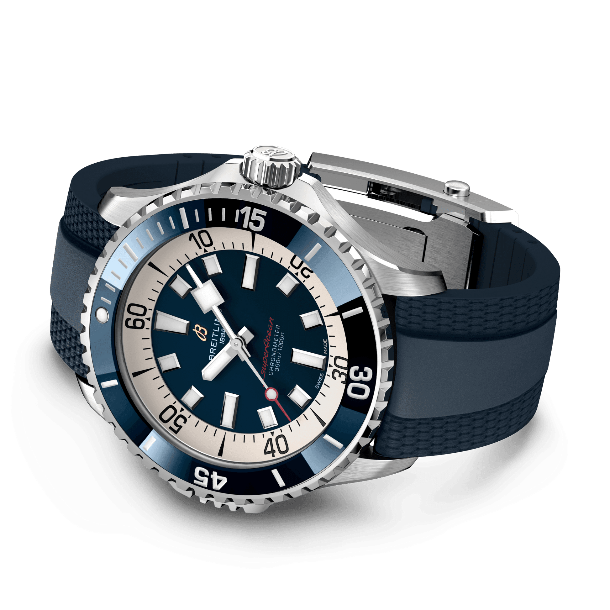 Breitling Superocean Blue Dial Men 46mm