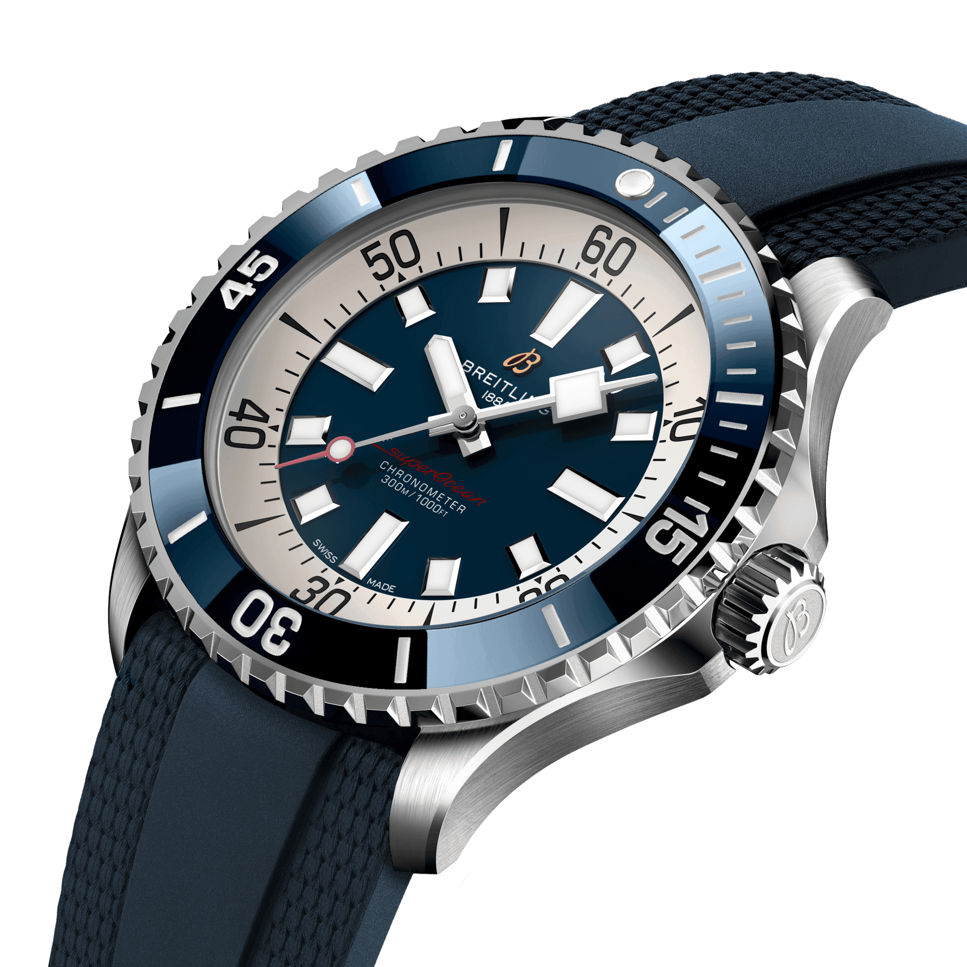 Breitling Superocean Blue Dial Men 46mm
