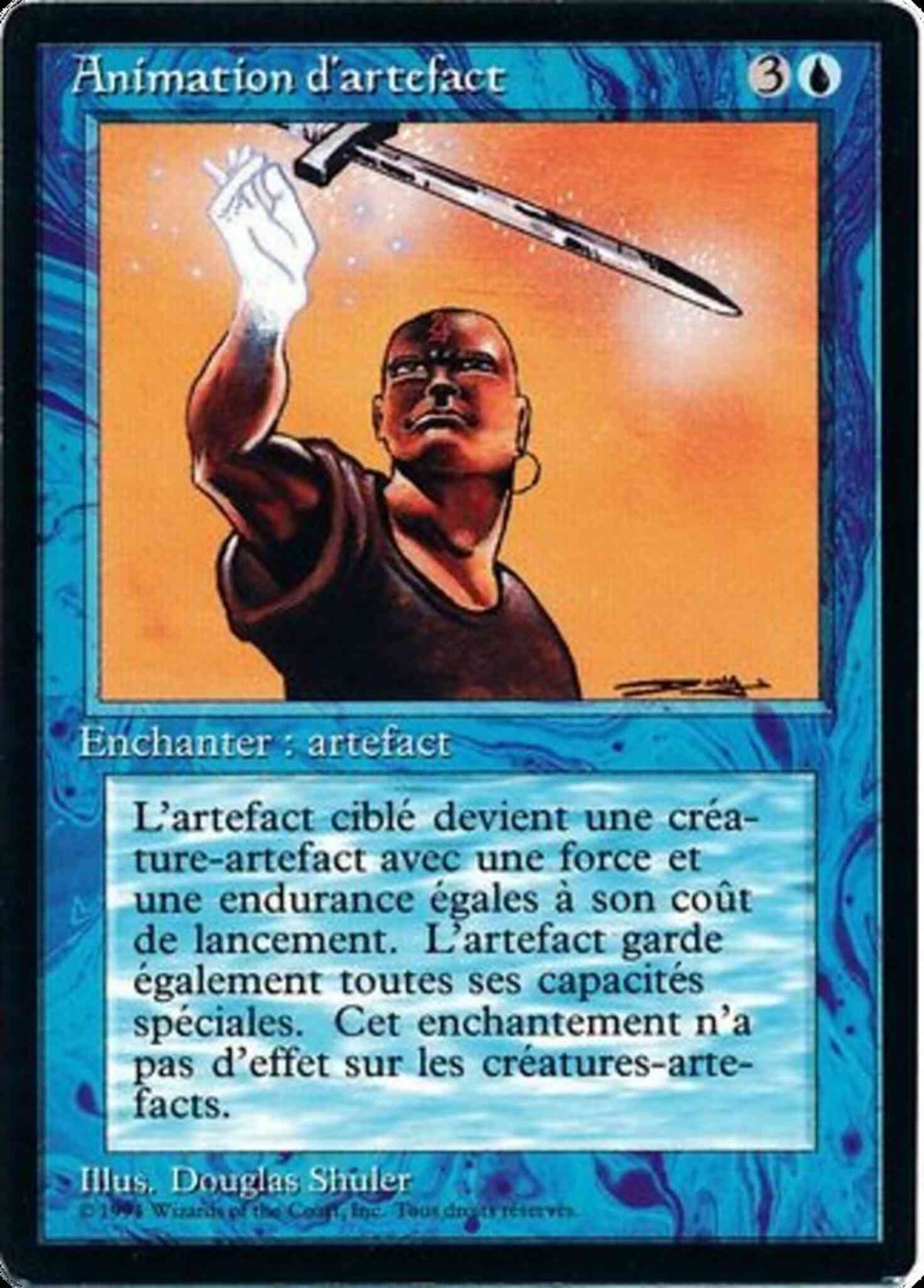 Animate Artifact - French [48] [Foreign Black Border: French] [Non-Foil]