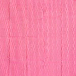 Cream Handloom Kanchipuram Silk Saree With Ikat Floral Buttas