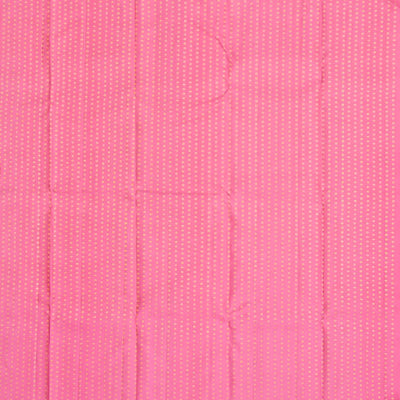 Cream Handloom Kanchipuram Silk Saree With Ikat Floral Buttas