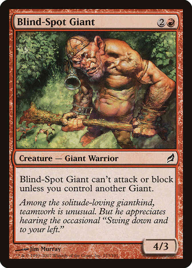 Blind-Spot Giant [153] [Lorwyn] [Non-Foil]