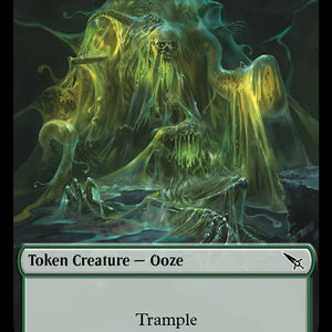 A Mysterious Creature Token (21) // Ooze Token (08) [Murders at Karlov Manor: Tokens] [Non-Foil]