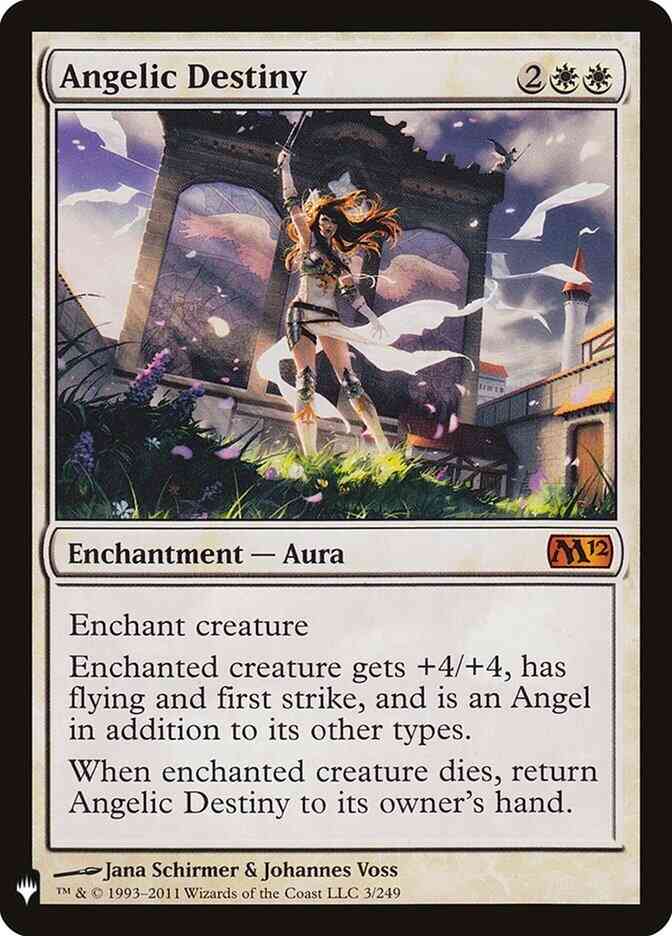 Angelic Destiny [M12-3] [The List] [Non-Foil]
