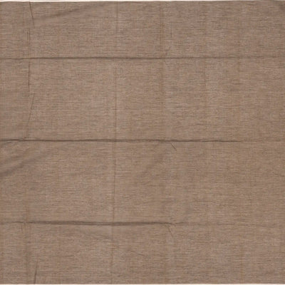 Dark Olive Handloom Bengal Cotton Saree With Floral Motifs