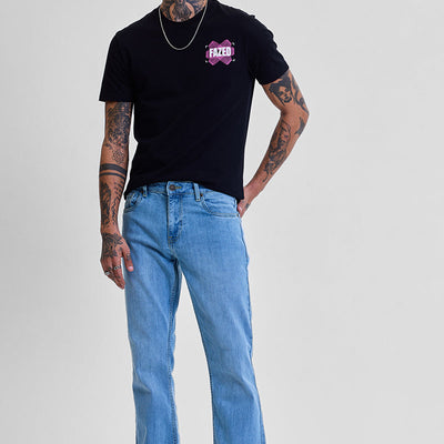 Light Blue Bootcut Jeans