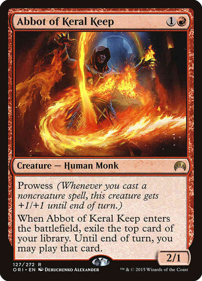 Abbot of Keral Keep [127] [Magic Origins] [Non-Foil]