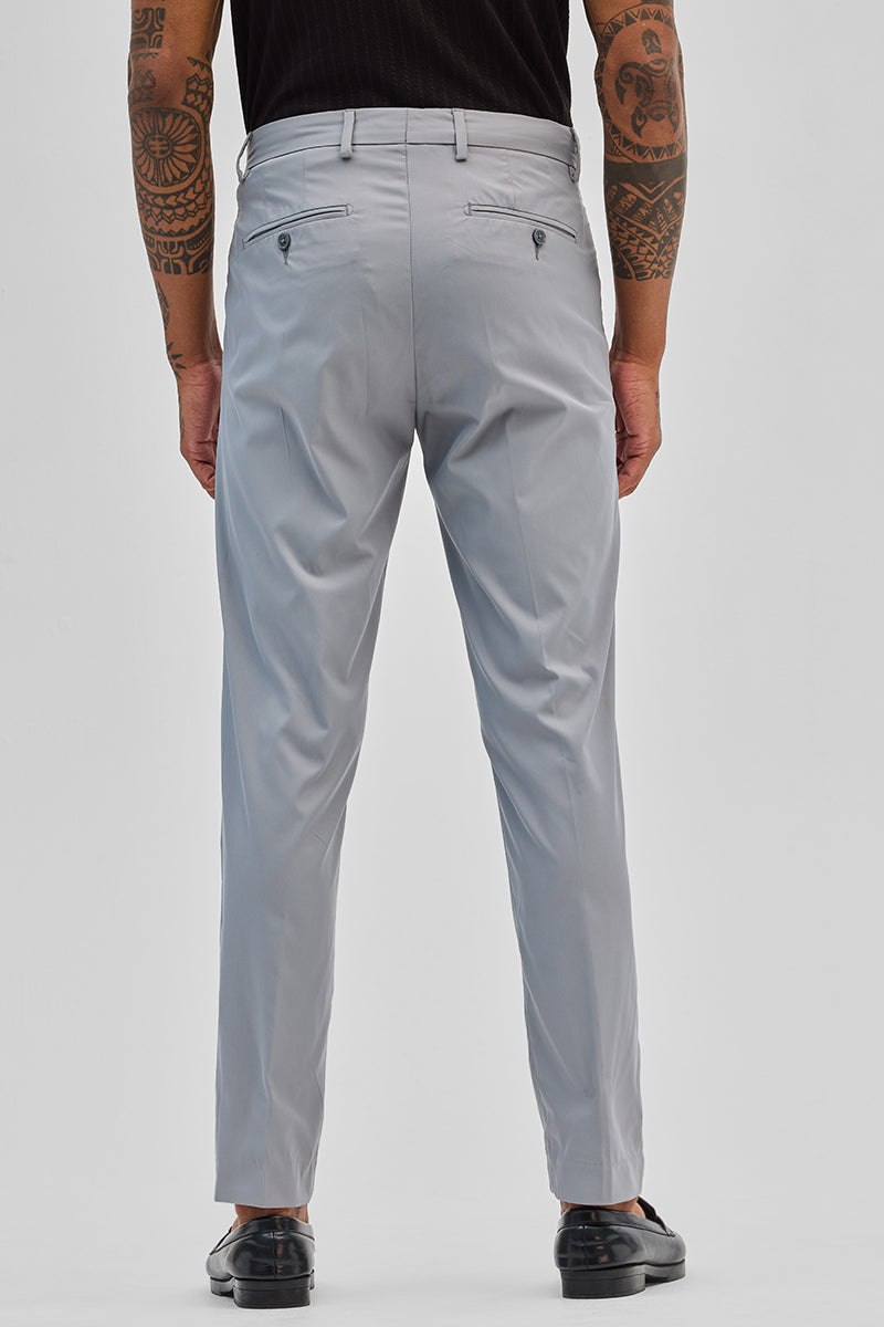 Light Grey Slim Fit Chinos