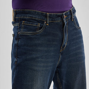 Navy Bootcut Jeans