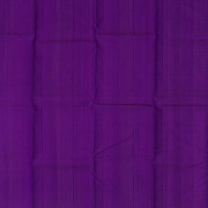 Lavender Silk Saree With Buttas & Purple Border