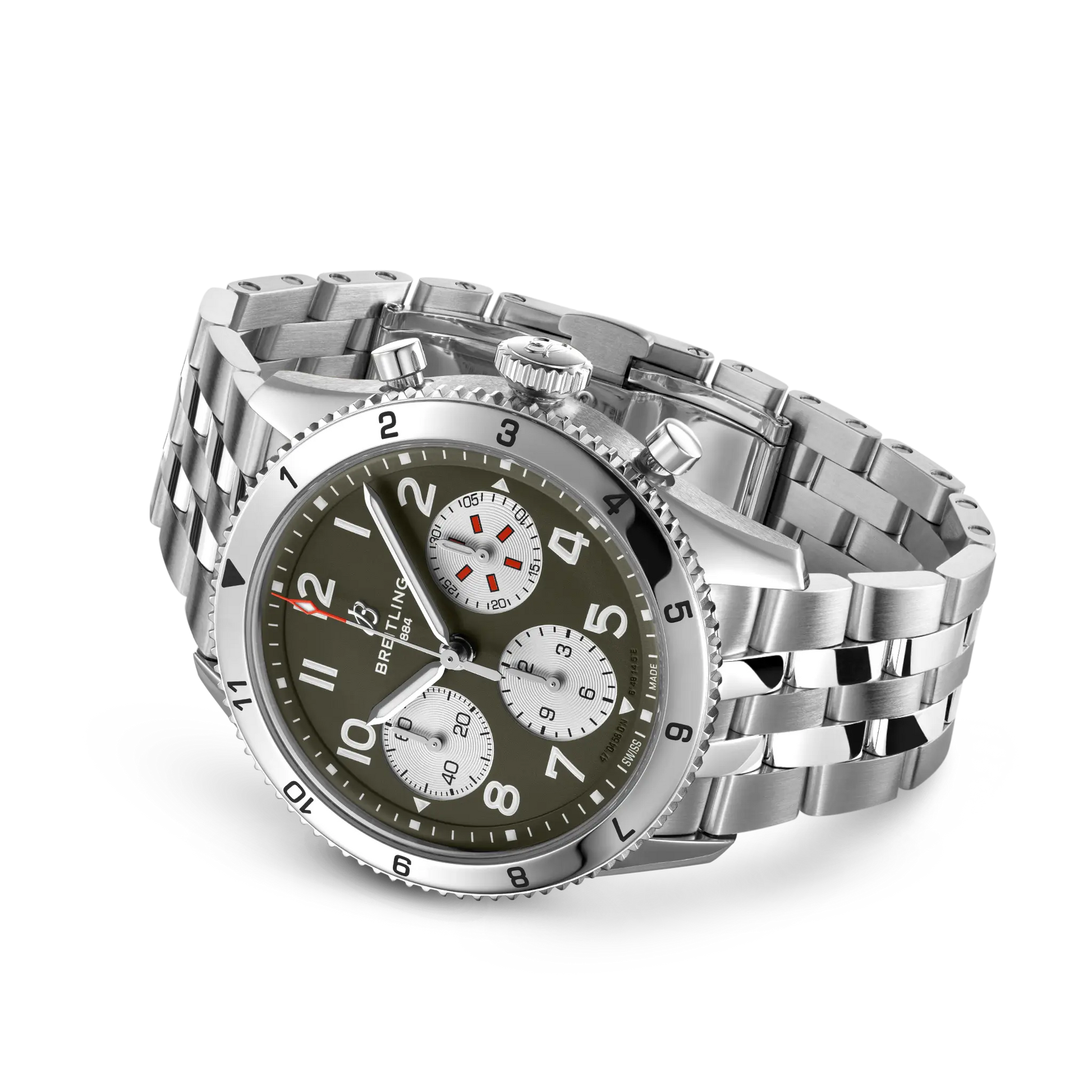 Breitling Classic AVI Chronograph 42 Curtiss Warhawk DIAL MEN 42mm A233802A1L1A1