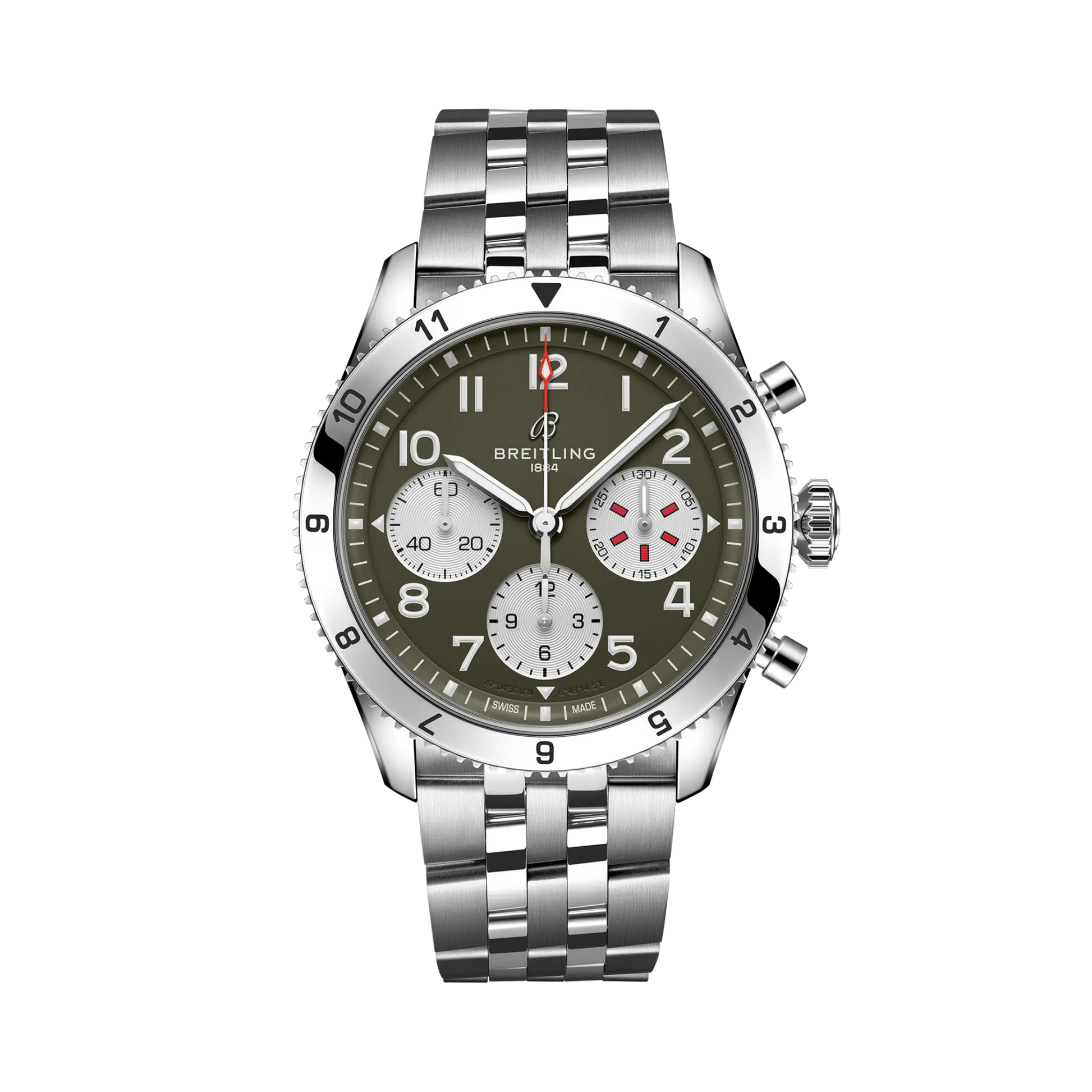 Breitling Classic AVI Chronograph 42 Curtiss Warhawk DIAL MEN 42mm A233802A1L1A1
