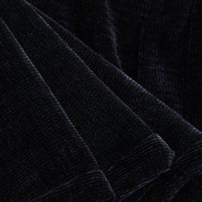 Black Corduroy Relaxed Fit Trousers