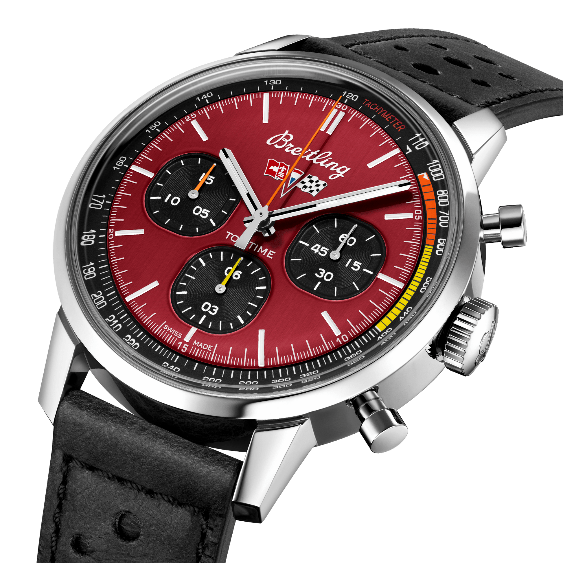 Breitling Top Time Chevrolet Corvette Red Dial Men 42mm