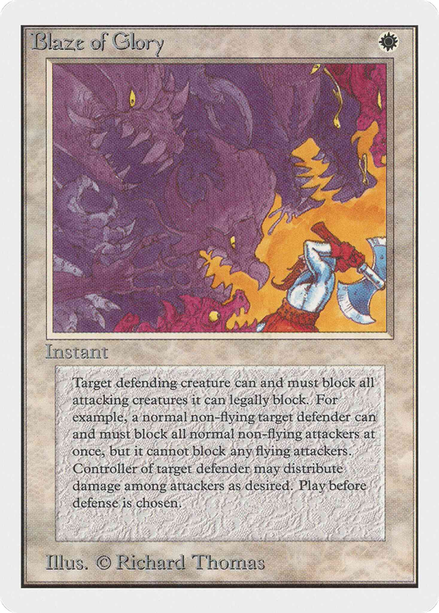 Blaze of Glory [6] [Unlimited] [Non-Foil]