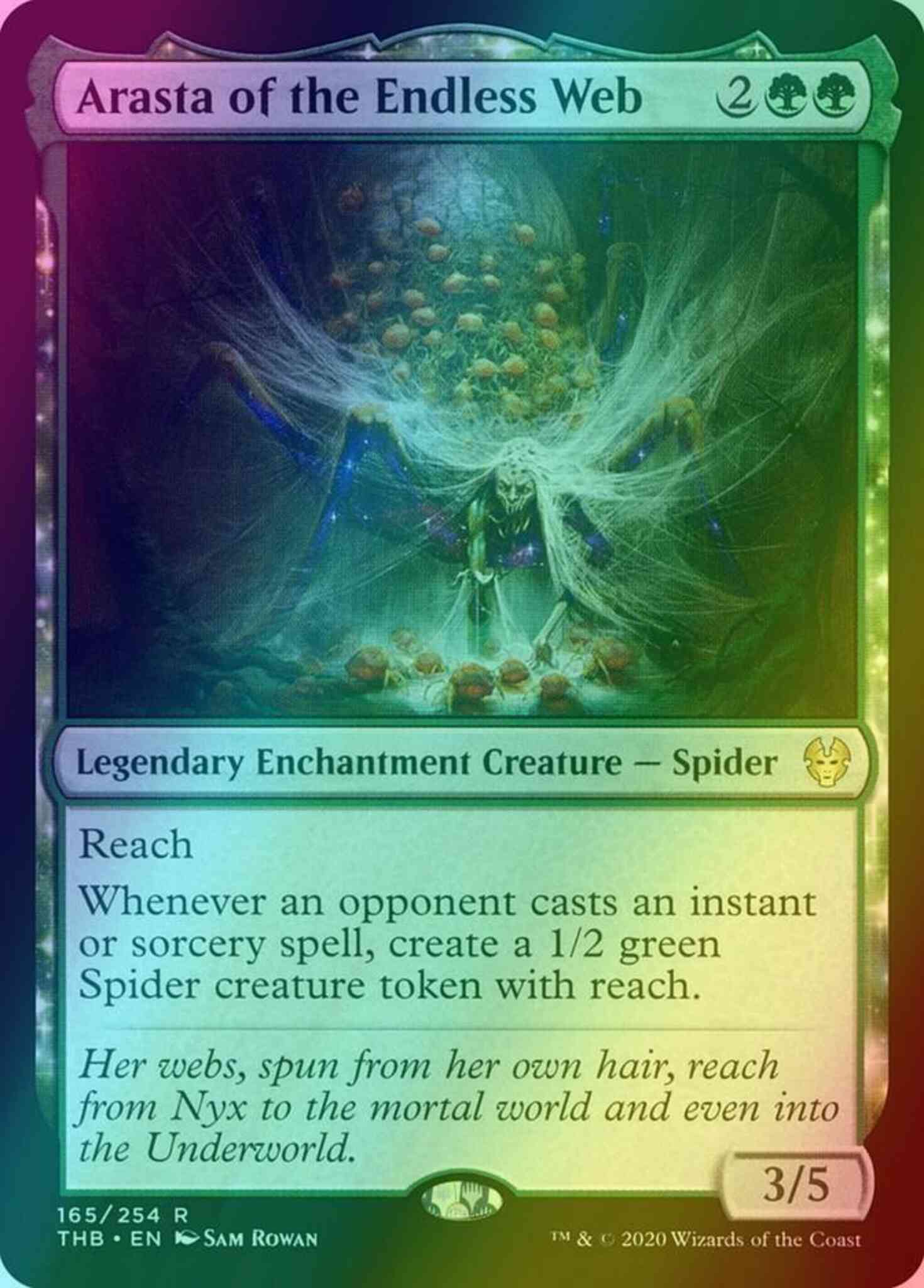 Arasta of the Endless Web [165] [Theros Beyond Death] [Foil]