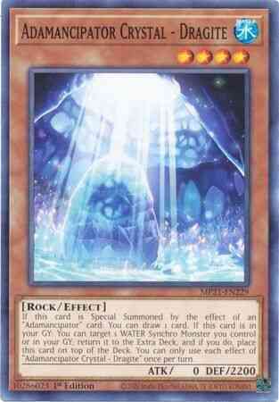 Adamancipator Crystal - Dragite - MP21-EN229 - Common - 1st Edition
