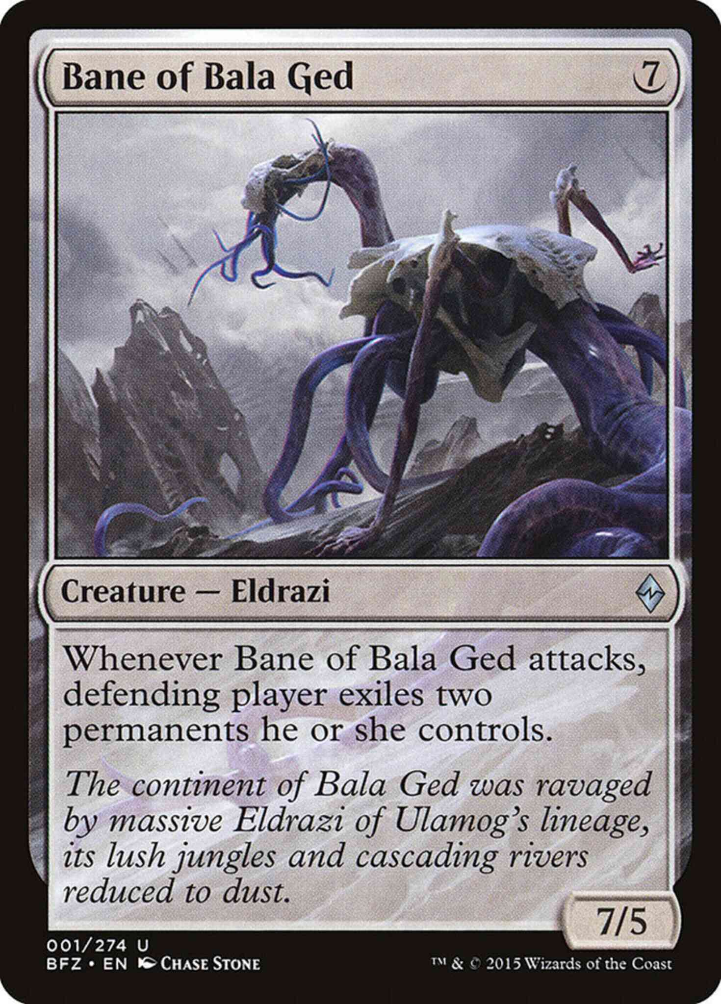 Bane of Bala Ged [1] [Battle for Zendikar] [Non-Foil]