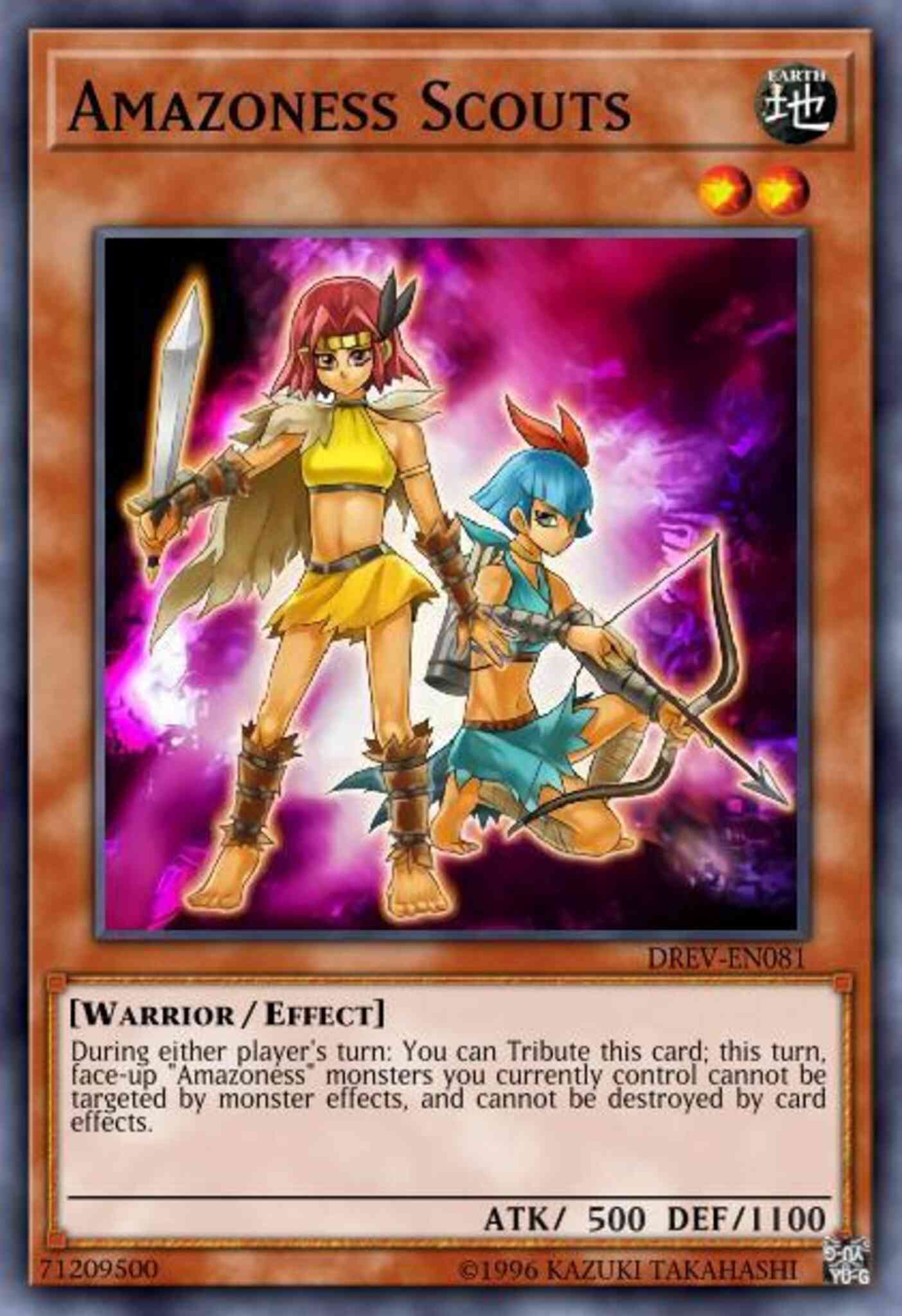 Amazoness Scouts - DREV-EN081 - Rare - 1st Edition
