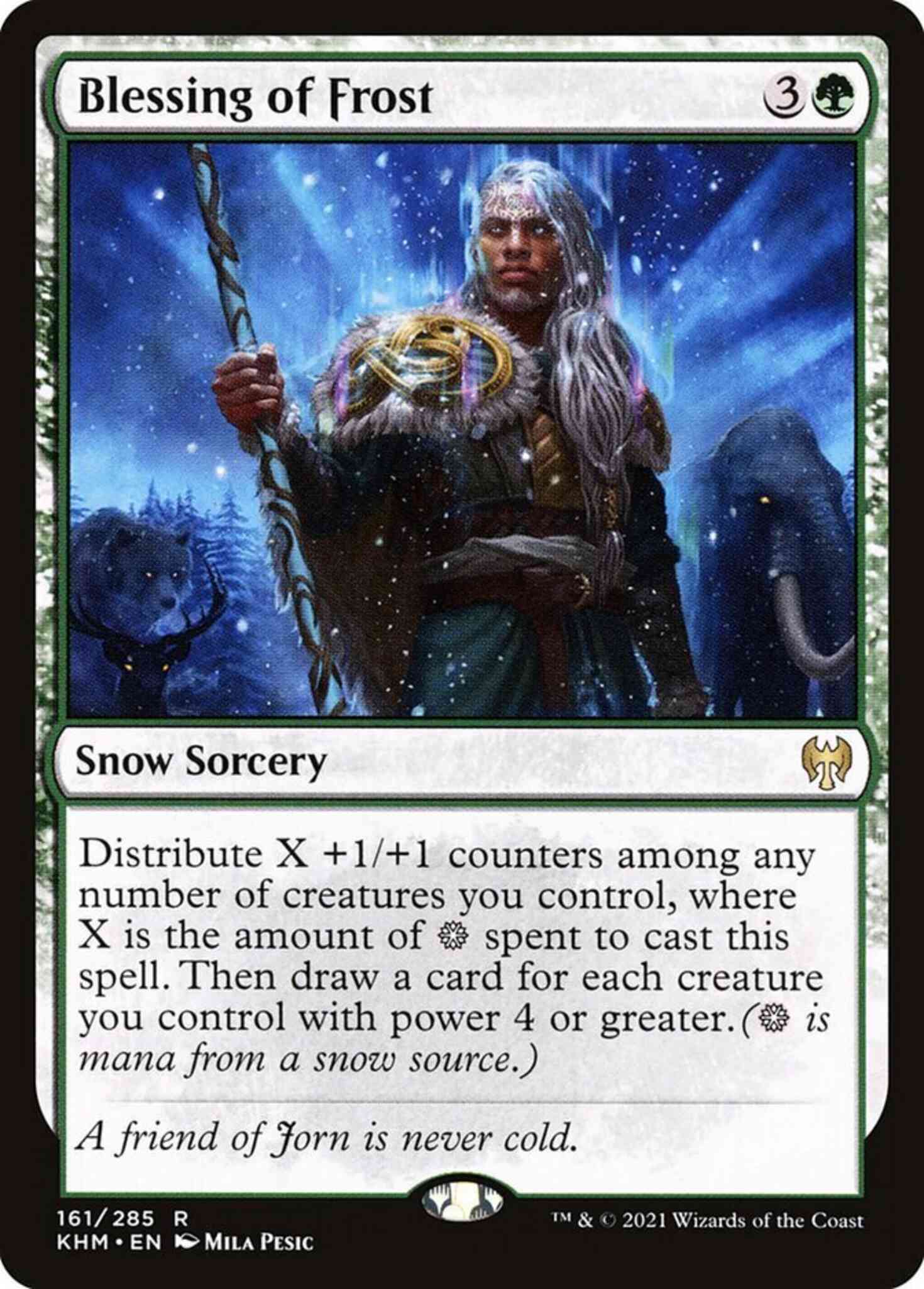 Blessing of Frost [161] [Kaldheim] [Non-Foil]