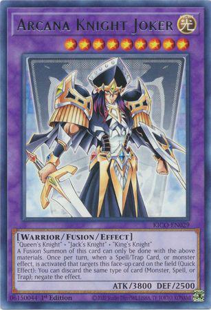 Arcana Knight Joker - KICO-EN029 - Rare - 1st Edition