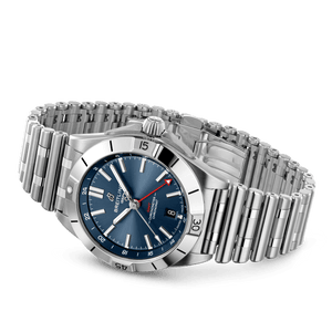 Breitling Chronomat GMT Blue Dial Men 40mm