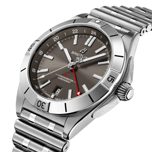 Breitling Chronomat GMT Brown Grey Dial Men 40mm
