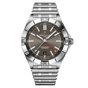 Breitling Chronomat GMT Brown Grey Dial Men 40mm
