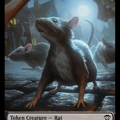 Blood Token (24) // Rat Token (08) [Outlaws of Thunder Junction: Commander: Tokens] [Non-Foil]