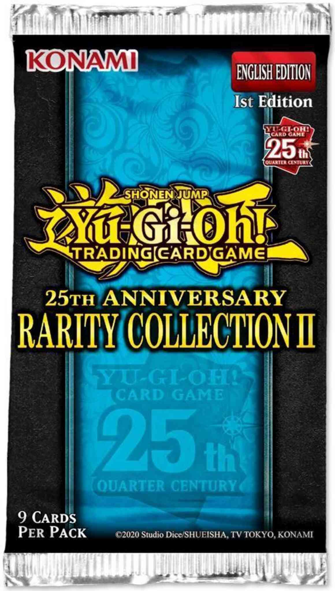 25th Anniversary Rarity Collection II - 1st Edition - Booster Pack