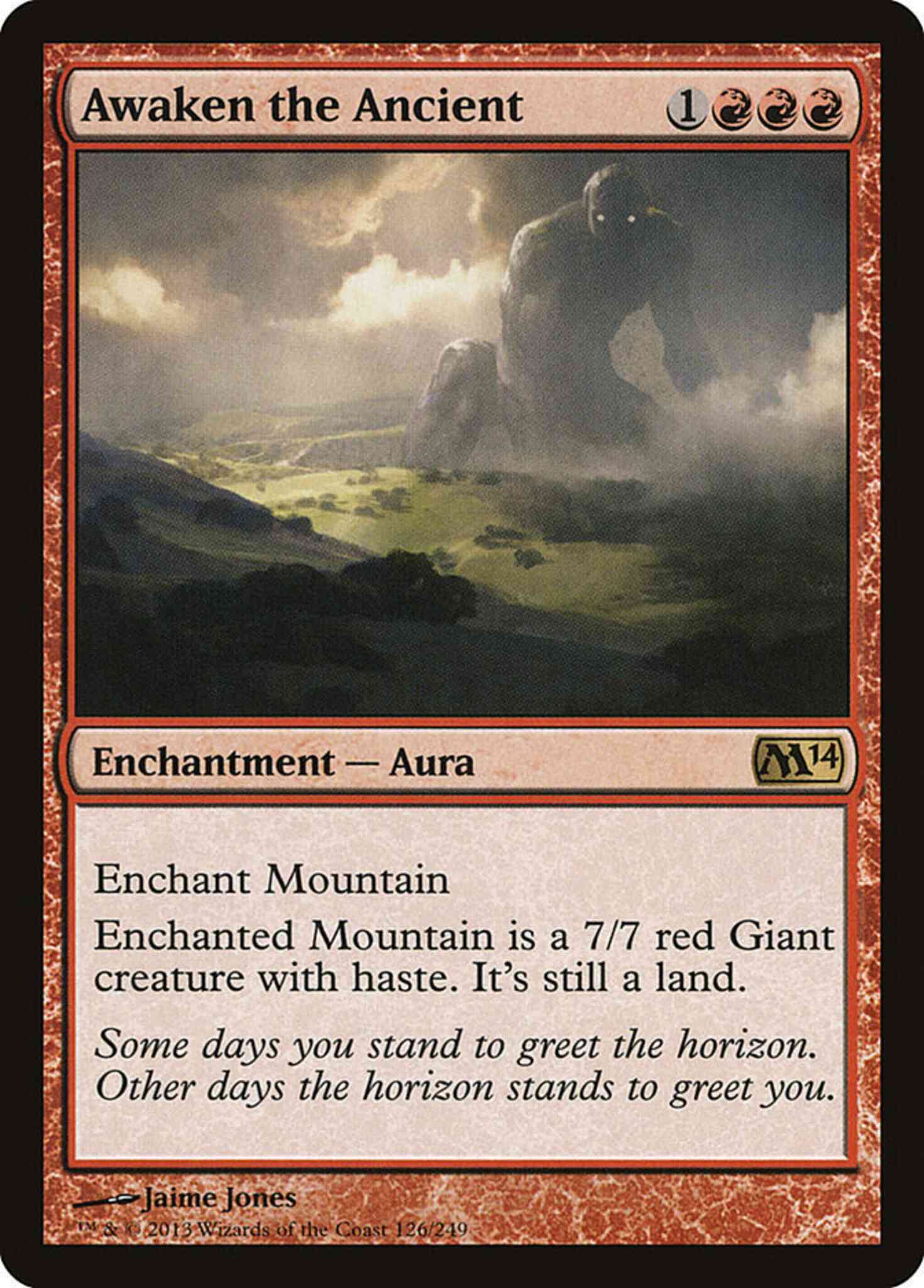 Awaken the Ancient [126] [Magic 2014] [Non-Foil]