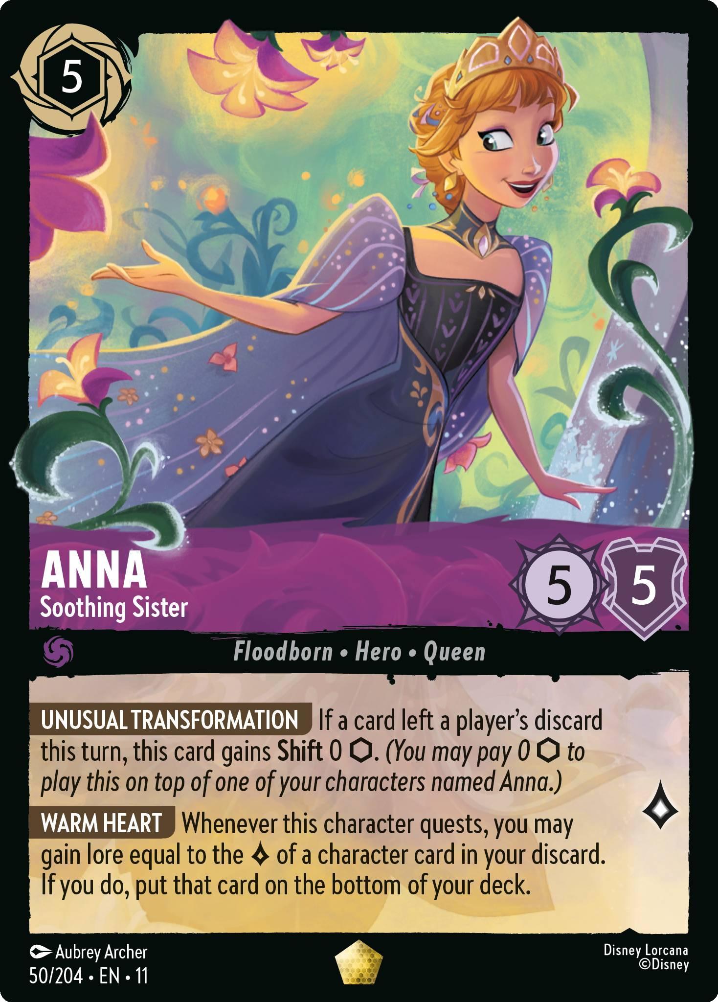 Anna - Soothing Sister - 50/204 [Winterspell] [Non-Foil]