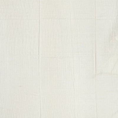 Taupe Handloom Chanderi Cotton Saree With Printed Blue Floral Motifs