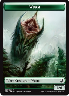 Beast Token (14) // Wurm Token (21) [Commander 2019 Tokens] [Non-Foil]