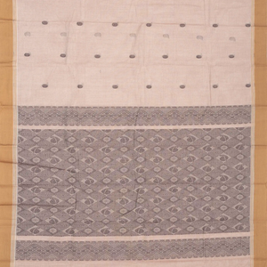 Baby Pink Handloom Rasipuram Cotton Saree With Coin Buttas