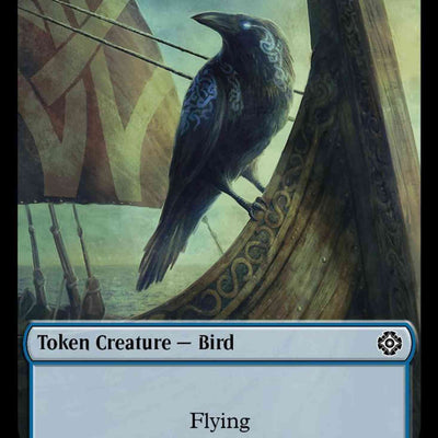 Bird Token (02) // Merfolk Token (03) [The Lost Caverns of Ixalan: Commander: Tokens] [Non-Foil]
