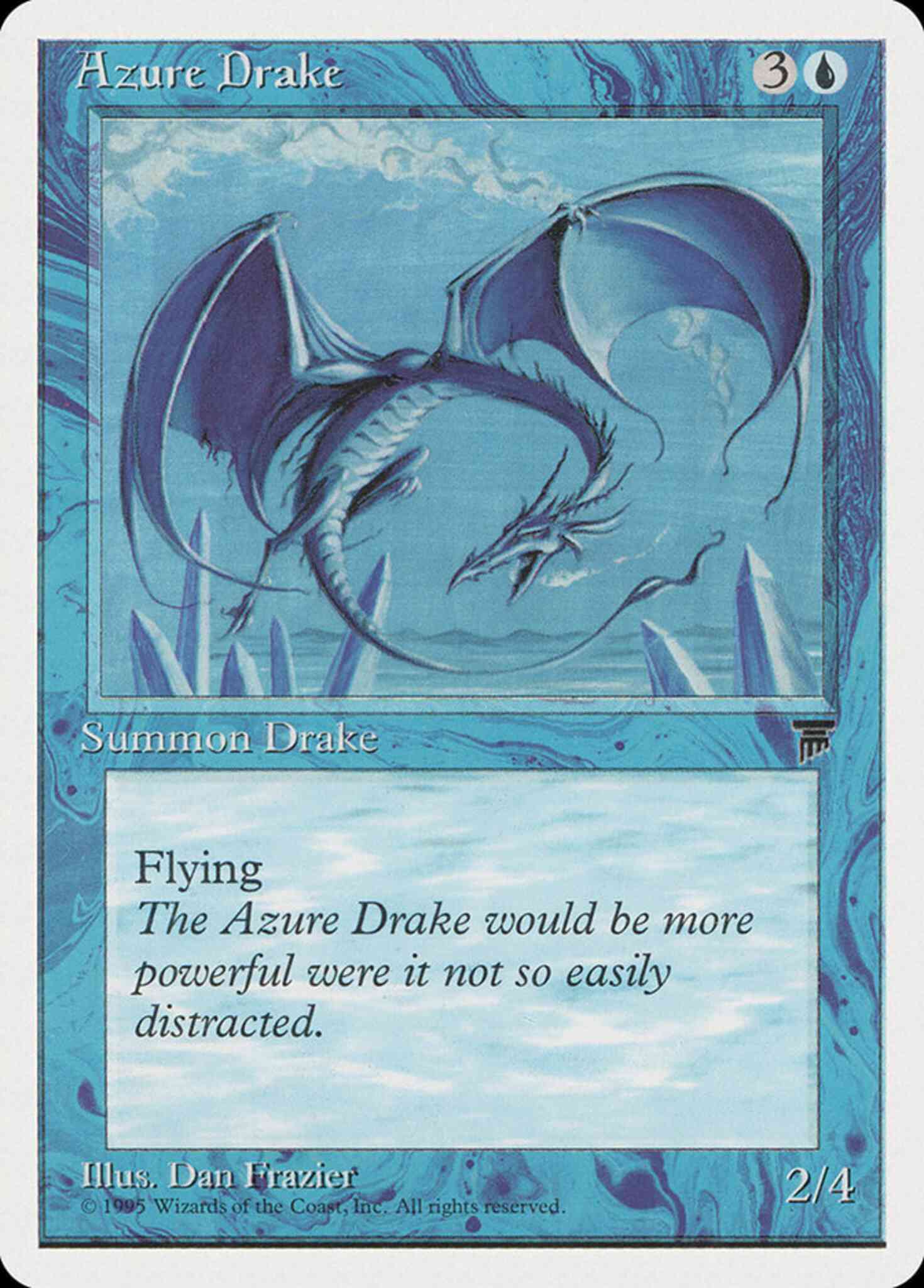 Azure Drake - Japanese [15] [Japanese Chronicles] [Non-Foil]