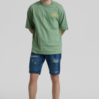 Sage Printed Oversized Fit T-Shirt