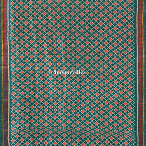 Dynasty Green Dongria Border Designer Contemporary Silk Saree