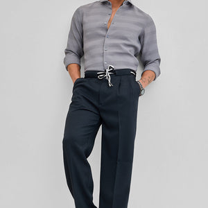 Navy Korean Pant