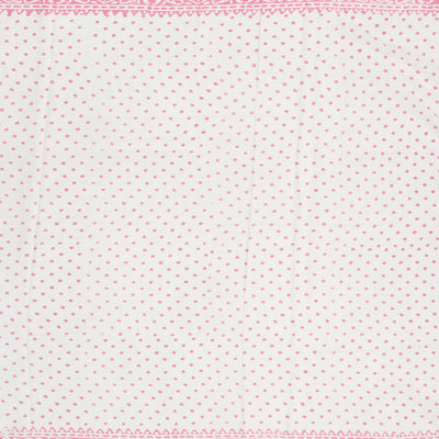 Baby Pink Woven Jaipur Cotton Saree Printed With White Animal Motifs