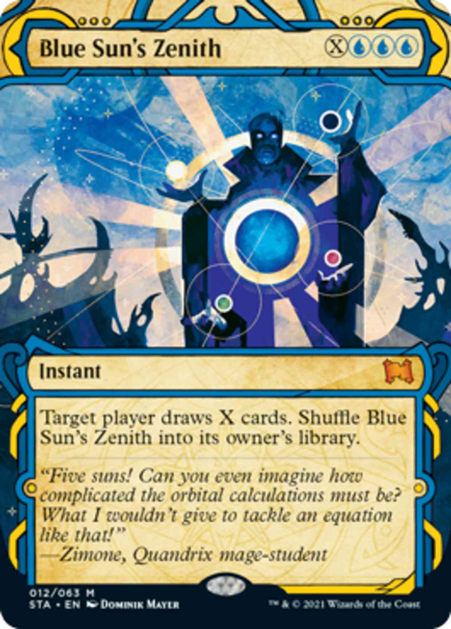 Blue Sun's Zenith [12] [Strixhaven Mystical Archive] [Non-Foil]