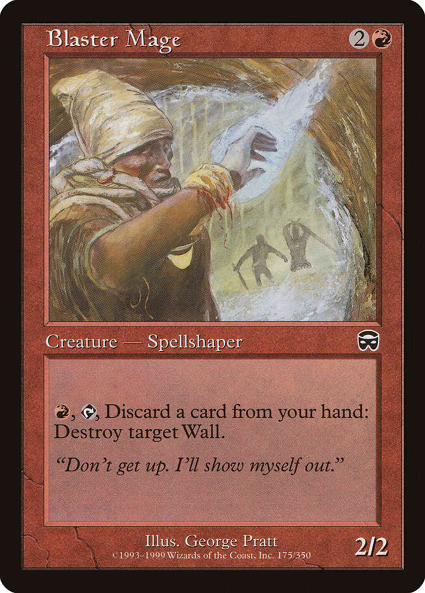 Blaster Mage [175] [Mercadian Masques] [Non-Foil]